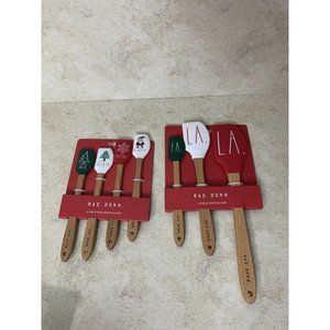 New Rae Dunn Christmas Spatula Set